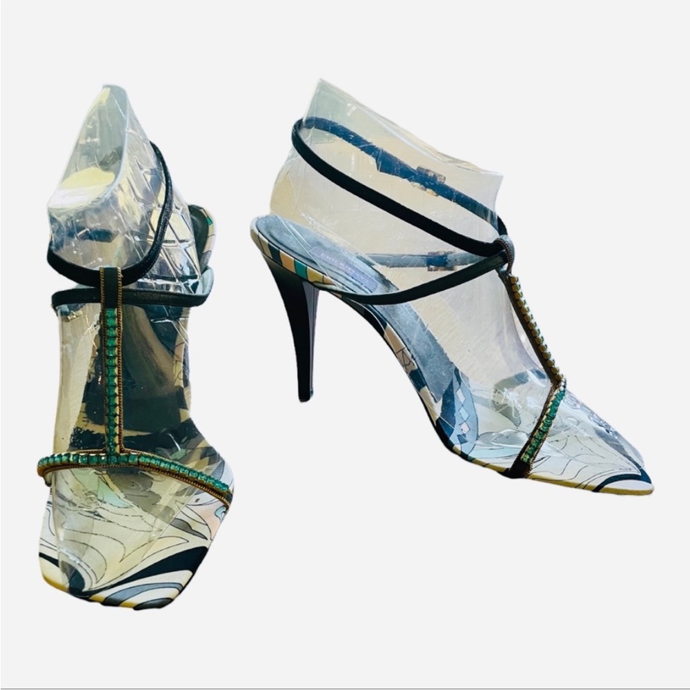 EMILIO PUCCI Jewel Rhinestone Sandals
Size 41 - Picture 9 of 16